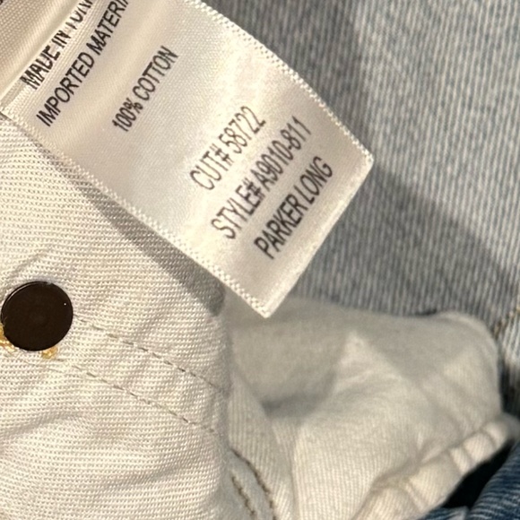 Agolde Parker Long Short - Picture 4 of 4